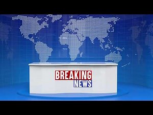 Table and Breaking News Background | Virtual Studio | Free Download