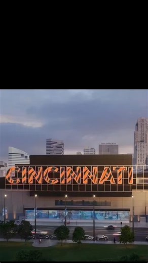 The new letters for the CINCINNATI sign on the convention center are getting installed. They are high-tech, LED-illuminated panels that are fully customizable: https://bit.ly/47ZA4xz | LOCAL 12, WKRC-TV