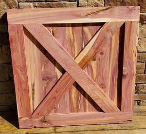 Handmade Cedar Wood Gate, Wood Baby Gate, Wood Pet Gate, Custom Gate, Exterior Wood Gate,fence Gate, X Pattern Gate, Rustic Gate,garden Gate - Etsy