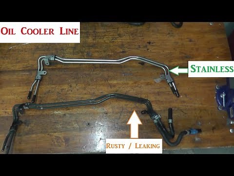 Subaru Transmission Oil Cooler Line Replacement With Basic Hand Tools