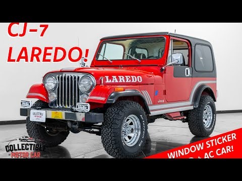 SUPER CLEAN 1986 Jeep CJ-7 Laredo Review - Collectible Motorcar of Atlanta