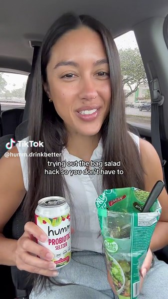 Convenient Bagged Salad Hack for On-the-Go Meals