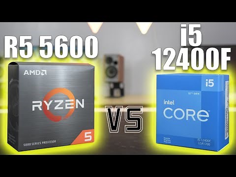 Intel i5 12400F vs Ryzen 5 5600 | RTX 3060 | 25 in-game tool benchmarks | 1080p