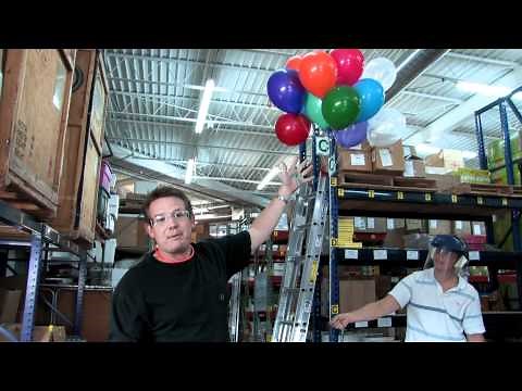 Hydrogen Oxygen Balloon Explosion - Steve Spangler