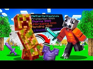 Minecraft, But ALL Mobs Drop OP Items!