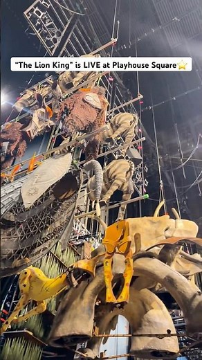 “The Lion King” is LIVE this summer at Playhouse Square 🦁. #disney #lionking #broadway #cleveland