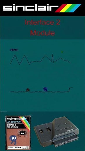 Sinclair Spectrum Interface 2 - Modul Horace & the Spiders
