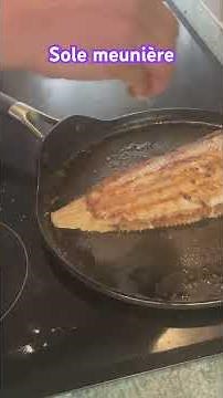 Sole meunière- a simple French classic fish recipe with Dover sole.