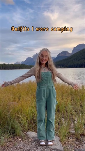 JAMIE | Adventure | Travel on Instagram: "Outfits I wore camping recently🌲🫶🏻✨"