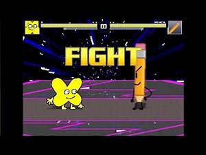 X vs. Pencil REMATCH - BFDI | M.U.G.E.N