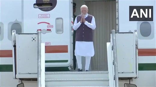 South Africa: Indian Prime Minister Narendra Modi lands in Johannesburg to attend the 20th G20 Leaders’ Summit Credit: News Agency ANI | WION