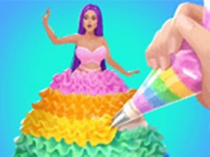 Play Icing On Doll Cake - Creative Bakery | Free Online  Games. KidzSearch.com