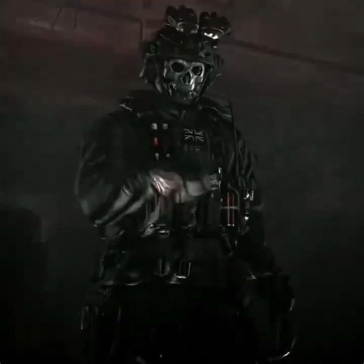 Simon Ghost Riley Symbiote Mode Activated 🕷#edit #cod