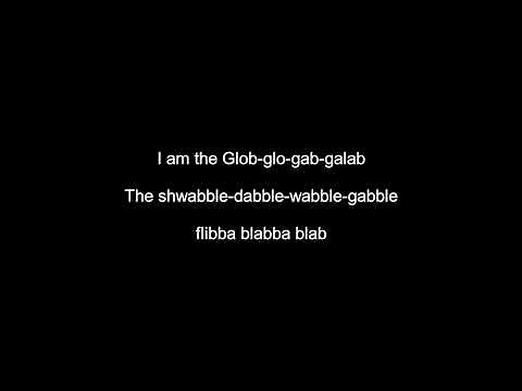 Tony Halstead - Globglogabgalab (Lyrics)