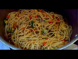 Spaghetti with minced meat & mixed veggie | MATV