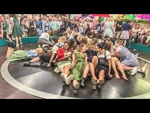 This girl dominate OktoberFest's 'Devil's Wheel'