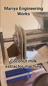 #coconut milk extractor machine#machine#milkingmachinetamilnadu#Mariya Engineering Works Coimbatore