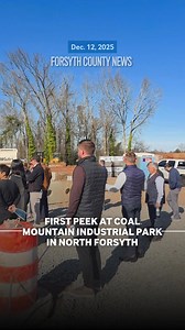 State and local economic development groups toured various Forsyth County industrial projects on Friday, Dec. 12, including the Coal Mountain Industrial Park located at 4005 Settingdown Road. More details to come on the visit and the project details later today. | Forsyth County News