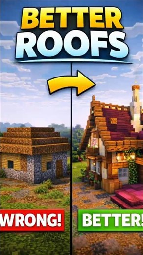 Your Minecraft Roofs Look Bad — Fix Them Like This