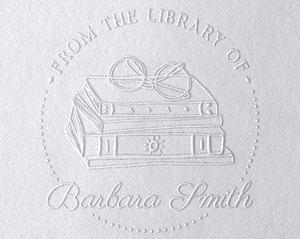 Custom BOOK EMBOSSER STAMP | Personalized Library Stamp | Choose From 12 Designs | Embosser, Wood, Self Inking | Ideal Gift for Book Lovers - Etsy UK