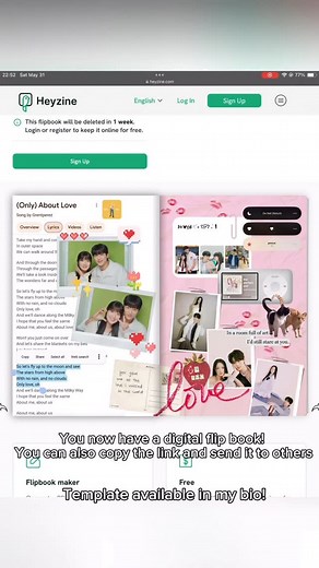 JA | open for commissions on Instagram: "How to Create a Flipbook Using Canva and Heyzine 1. Design Your Pages in Canva Start by editing your photos in Canva using the dimensions 2732 x 2048 px. You can also use my premade Canva templates (linked in my bio). Once done, save each page as a PNG file. 2. Prepare the Flipbook Layout Open a new Canva project with dimensions 1366 x 2048 px. Upload your edited PNG images and resize image to divide it into two. Repeat for all pages, then save the final 