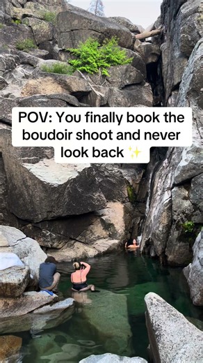 Would you try outdoor boudoir? #pov #confidence #photoshoot
