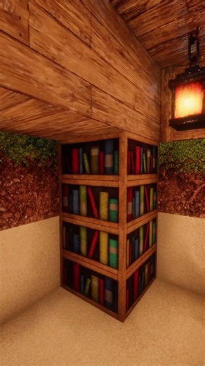 Underground Camp House — Minecraft Build #minecraft #minecraftbuilding #minecraftshorts