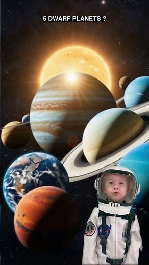 Space Fact 12: Meet the 5 Dwarf Planets with Our Junior Astronaut!