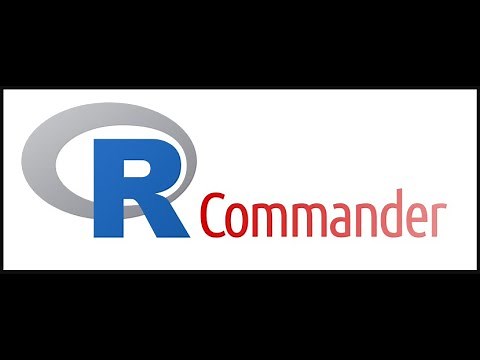 Tutorial RCommander con ejemplo de aplicación