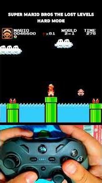 Super Mario Bros The Lost Levels World 2-1 hard mode #retrogaming #mariobros #supermariobros