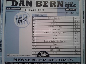 Dan Bern & The IJBC - Fleeting Days / The Eva Record