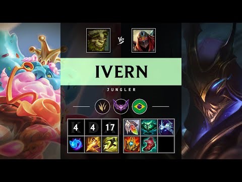 Ivern Jungle vs Zed - BR Master Patch 25.17