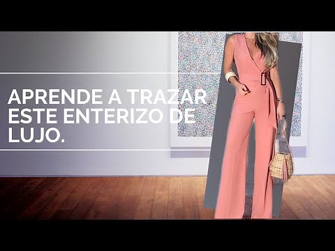 OVERALL DESIGN, CROSS BLOUSE, PALAZZO PANTS/ INTENSIVE OVERALL DESIGN