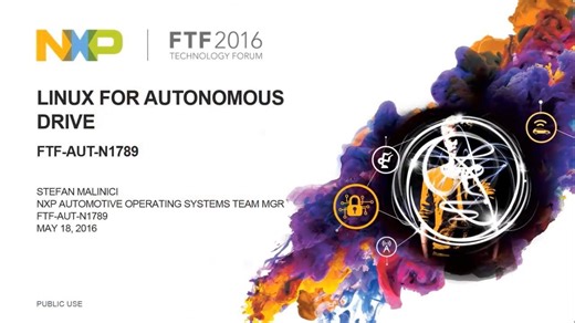 Linux for Automated Drive