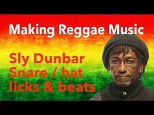 Making Reggae & Dub music (26) - Sly Dunbar Snare / Hat licks