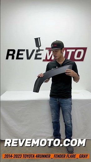 🚙🌫 2014-2024 Toyota 4Runner Fender Flare in Gray – Pre-Painted & Adventure-Ready!