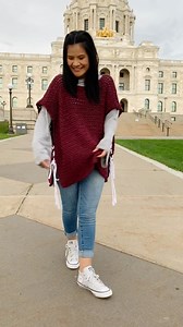 2.8K views · 146 reactions | Crochet poncho pattern is coming up朗 | KnitcroAddict | Facebook