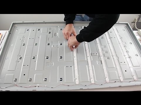 Hisense TV LED Backlight Replacement Tutorial for No Backlights and Bad LEDs