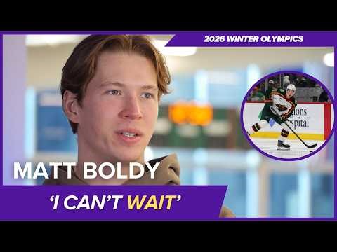 Matt Boldy on Olympic pride, Team USA and chasing gold | FULL INTERVIEW
