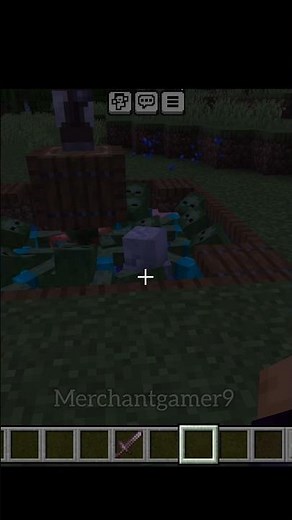 Zombie XP Farm Bedrock edition 1.21 #minecraft