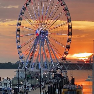 Spin into the weekend! Spring Break has officially started at National Harbor and we can think of no better place to spend it than The Capital Wheel and Flight Deck! https://thecapitalwheel.com/promotions/ #thecaptialwheel #nationalharbor #WheelLove #WheelFun National Harbor #flightdeck | The Capital Wheel