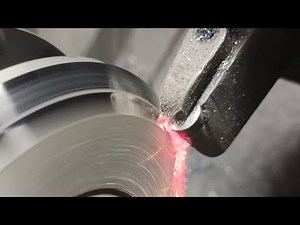 tube mill roll turning finishing #fanuc #cnc