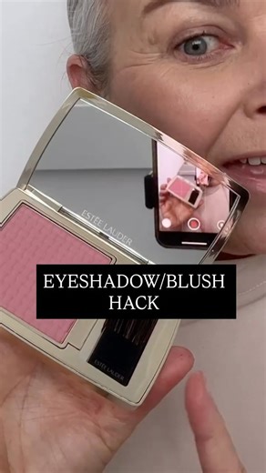 Jodi Verboon on Instagram: "Do you ever use your blush as your eyeshadow? It’s quick and easy to do! #makeuptutorial #eyeshadow #blush #esteelauder"