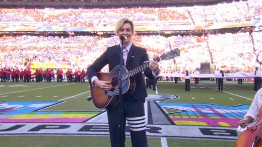 Super Bowl LX Live! Experience @brandicarlile’s performance of America the Beautiful: NFL.com/SBPerformances #SBLX @NFL @SNFonNBC | Roc Nation