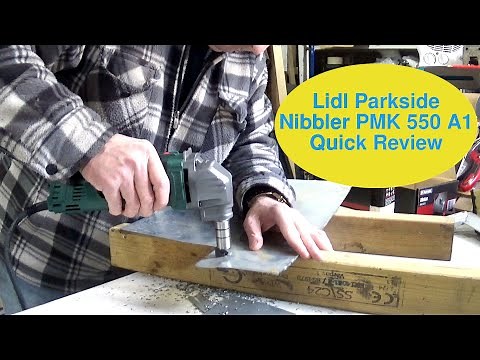 Lidl Parkside Nibbler PMK 550 A1 Quick Review