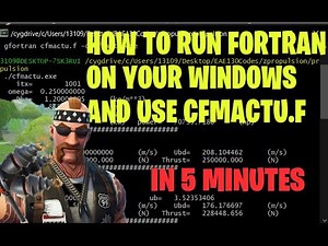 EAE 130A Tutorial: Using Cygwin to Run Fortran on Windows