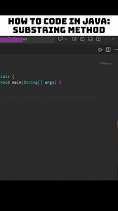 52K views · 950 reactions | LEARN JAVA WITH DOJI CREATES | JAVA LESSON 018 SUBSSTRING METHOD #coding #programming #BSIT #BSCS #BSCpE #ICT #SHS #collegelife | Doji Creates | Facebook