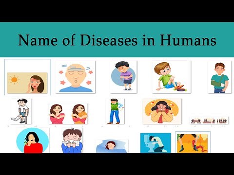 List of Most Common Diseases Vocabulary In English | Name of Diseases in Humans