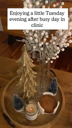 Pretty local candles and Xmas music in the back ground really does help! @coastalcovecandleco has a great holiday collection! | DrBeth DC