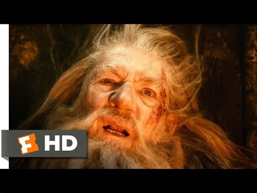 The Hobbit - Gandalf Fight Scene - Fighting The Darkness
